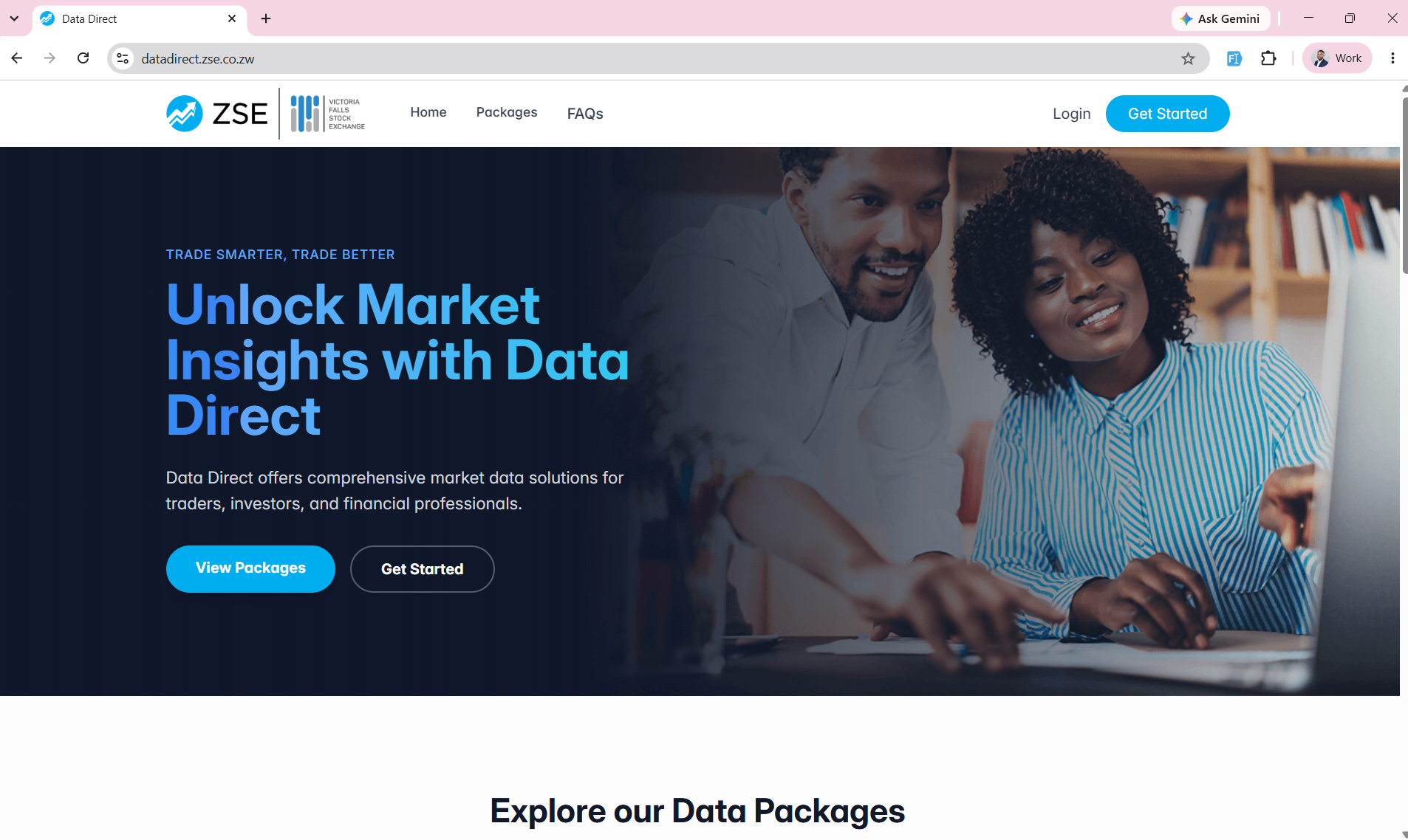 ZSE Data Direct — product screenshot